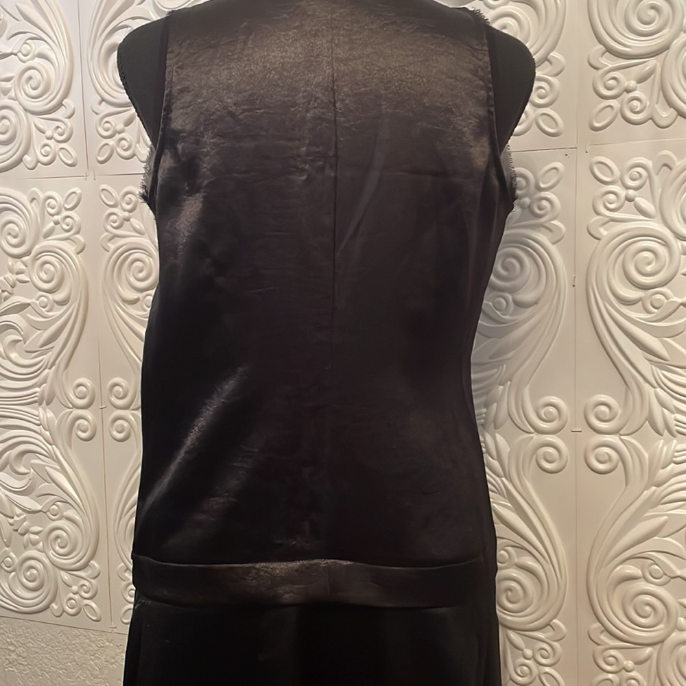 Adrianna Papell Size 4 Black midi dress - Picture 6 of 11
